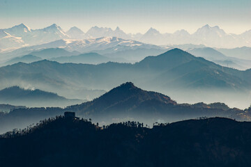 Shimla Mountain, Himalaya 