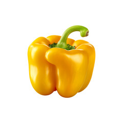 yellow bell pepper created with Generative AI