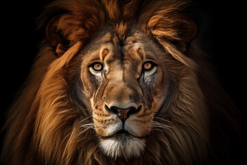 Fototapeta premium Kopf von Löwe