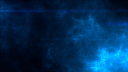 Obraz na płótnie Canvas abstract blue dark smoke energy background