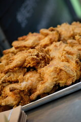 Korean Friend Chicken at local market
