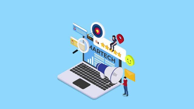 Martech or marketing technology for advertising automation