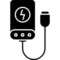 Fototapeta premium Power Bank Icon