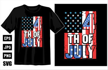 4th July independent day t-shirt design, freedom t-shirt design vector, independence day vintage t-shirt