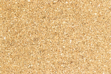 Brown yellow color of cork board textured background with copy space, for