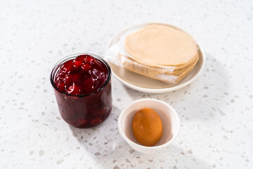 Sweet Cherry Empanadas in Air Fryer