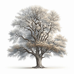 White Winter Tree