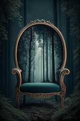 Chair in the forest