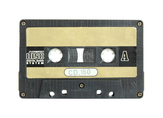 Obraz premium cassette tape isolated with clipping path