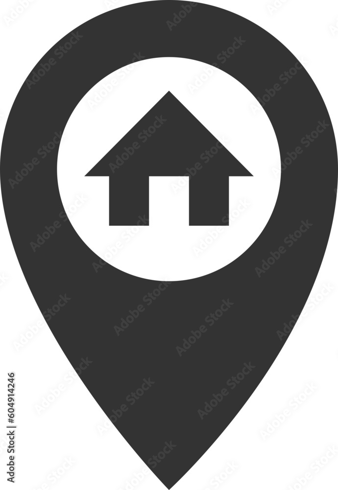 Poster map icons. marker pointer. pin location vector icon. gps navigation symbol.