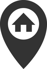 Map icons. Marker pointer. Pin location vector icon. GPS navigation symbol.