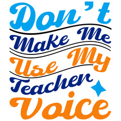 Retro Teacher  T-shirt Design, Vector