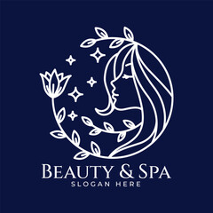 Modern Beauty And Spa Logo For Wellness