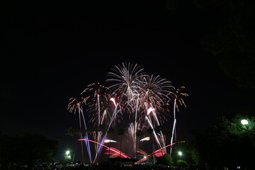 Nagoya Art Fireworks Festival in Japan