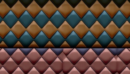 Leather textures seamless pattern 3d design background leather texture, Generative AI