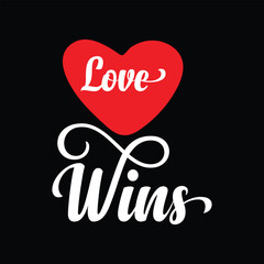 Valentine's day creative and unique typography vector