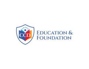Simple Colorful Educational Scholarship Logo Design Template