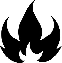 black fire icon