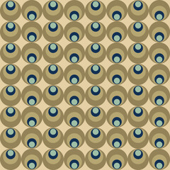 Abstract seamless circle pattern background. EPS 10