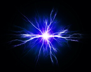 Pure Power and Electricity Plasma Bolts of Shocking Energy