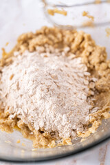 Apple oatmeal cookies