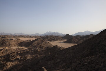 Naklejka na ściany i meble desert of egypt