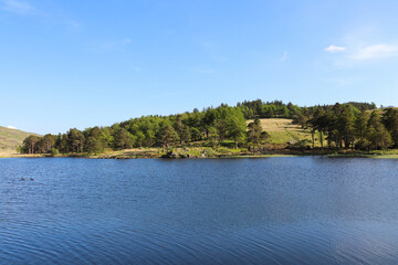 Snowdonia rhyd ddu lake summer wales