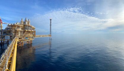 Offshore Oil Gas Central Processing Platform