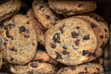 petits cookies aux pépites de chocolat