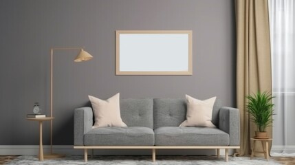 Elevating Spaces: Mockup Canvas Painting Pictures in Room Settings