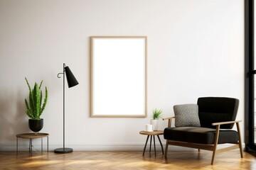 Elevating Spaces: Mockup Canvas Painting Pictures in Room Settings