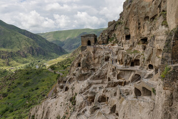 Vardzia is a cave monastery site in southern Georgia.
