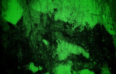 A dark and textured pattern of old, dirt-covered green backgrounds with an abstract effect.