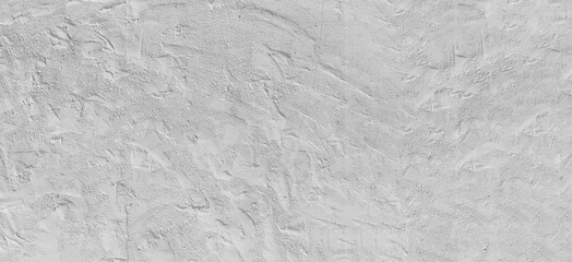 Wide Surface of Smooth white cement wall texture background for design in your work concept backdrop.