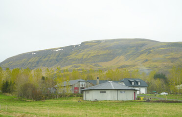 Fototapeta na wymiar landscape in Iceland. outdoor photography.