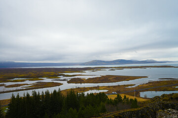 landscape in Iceland. outdoor photography.
