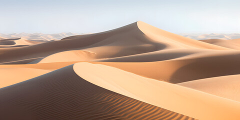 Obraz na płótnie Canvas Sand dunes isolated
