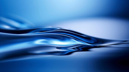 Abstract light blue background, with beautiful lighting spots and reflections.