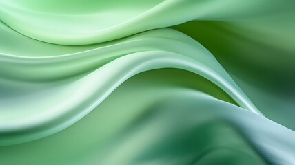 Abstract light green background, with beautiful lighting spots and reflections.