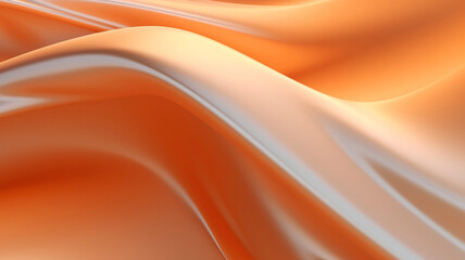 Abstract light orange background, with beautiful lighting spots and reflections.