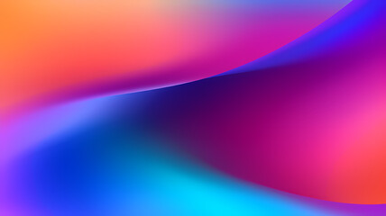 Stylish bright wavy gradient eye-catching