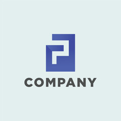 Initials letter TP logo design vector illustration. Letter TP suitable for business and technology company logos.