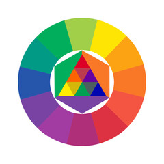 Color Scheme / Color Triangle /  Color Scheme / Color Palette