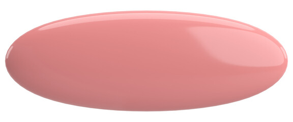 3D button. Empty button. 3D illustration.