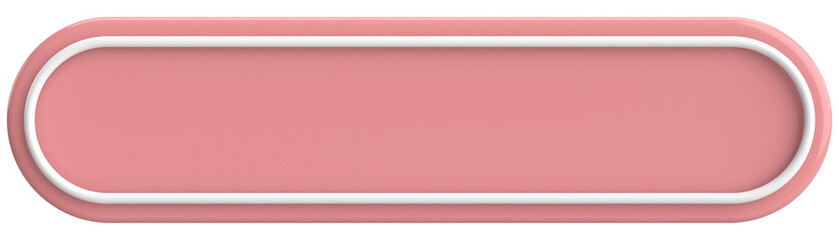 Obraz premium 3D button. Empty button. 3D illustration.