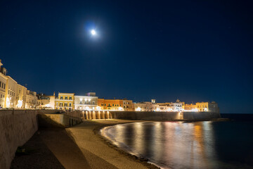 Gallipoli walled town in Salento region (Apulia) South of Italy