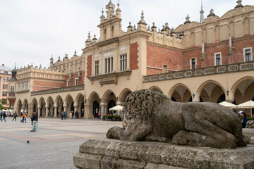 Kraków - sukiennice - obrazy, fototapety, plakaty