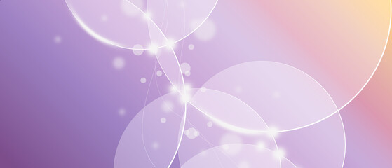 purple abstract Circle Background