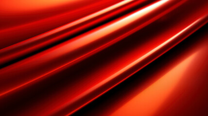 Abstract red background, with beautiful lighting spots and reflections.