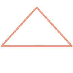  geometry Triangle line vector editable  